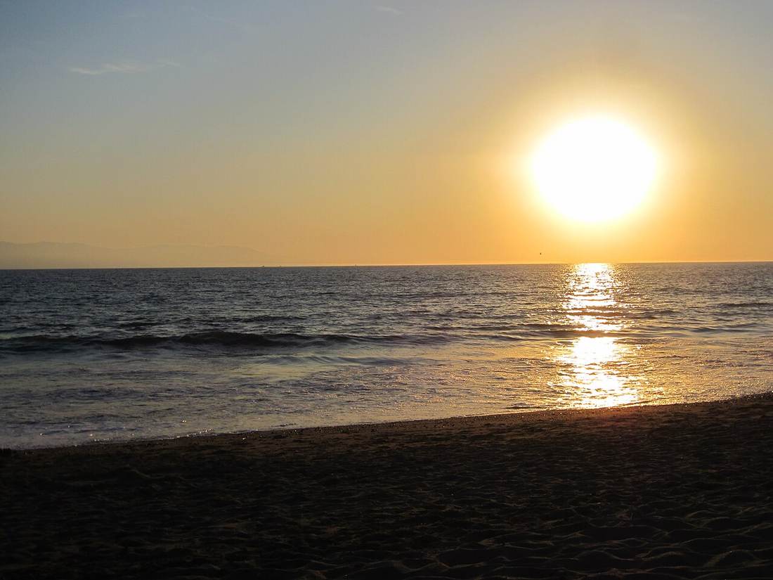 Banderas Bay sunset